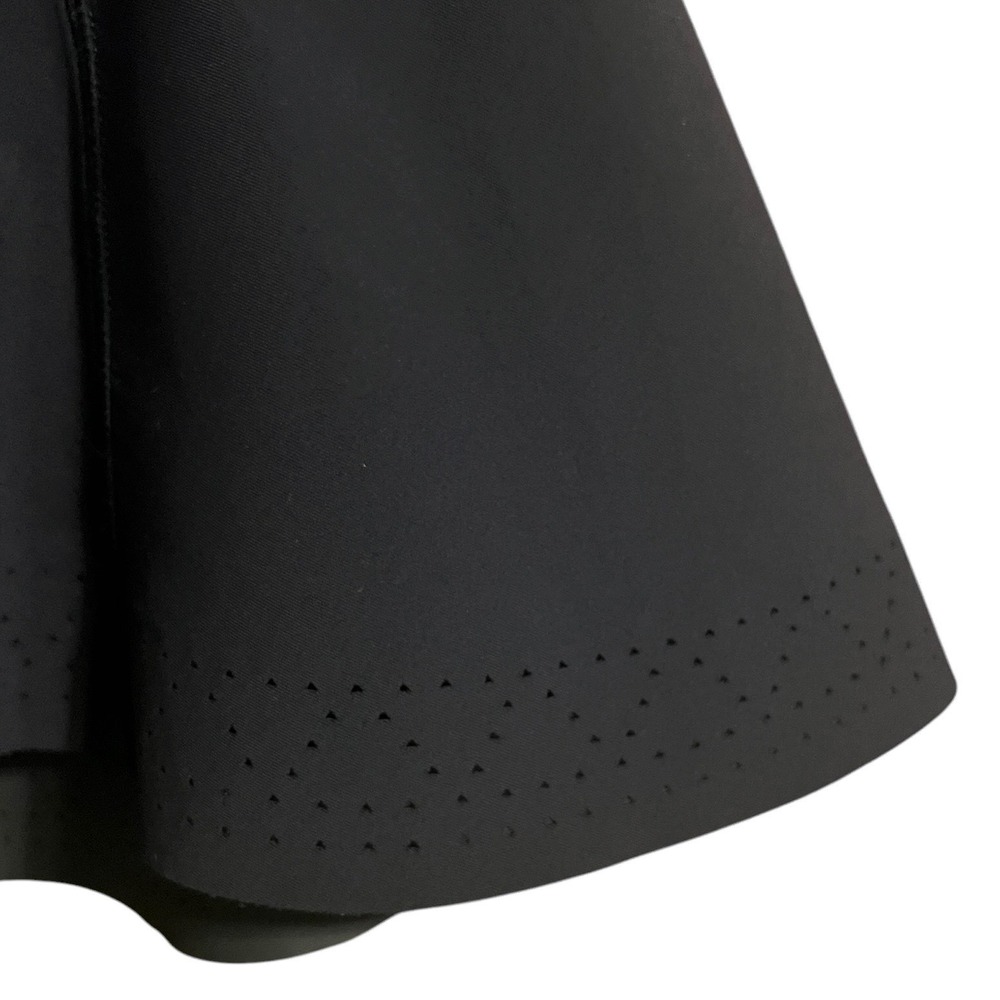 ivivva by Lululemon Black Perforated Athletic Skort Size 10 - Picture 4 of 8